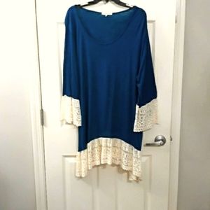 Indigo Soul women's 2XL Bohemian mini dress